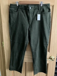 Lands End Women’s 18P Mid Rise Stretch Jeans NWT - Picture 1 of 10