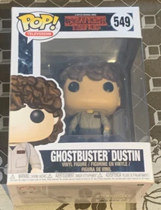 Funko Pop - Ghostbuster Dustin #549 - Stranger Things - Picture 1 of 1