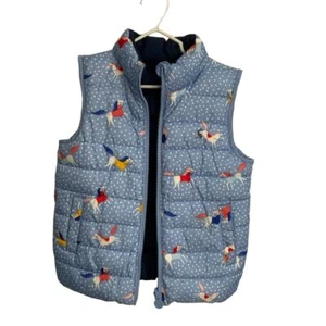 Joules Horse Reversible Puffer vest - Picture 1 of 5