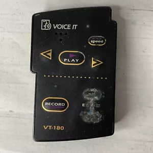 Grabadora de notas personales vintage VOICE IT VT-180 ROTA NO FUNCIONA para piezas - Imagen 1 de 8