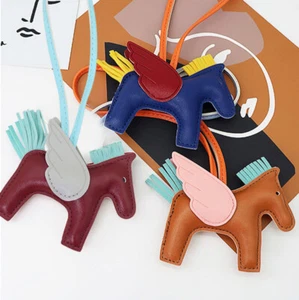 Pony Anhänger Handgemachte Nähte Mini Engel Pegasus Anhänger Taschenanhänger - Bild 1 von 27