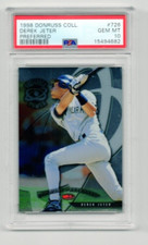 1998 DONRUSS COLLECTIONS PREFERRED PARALLEL#726 DEREK JETER PSA 10 GEM MINT RARE