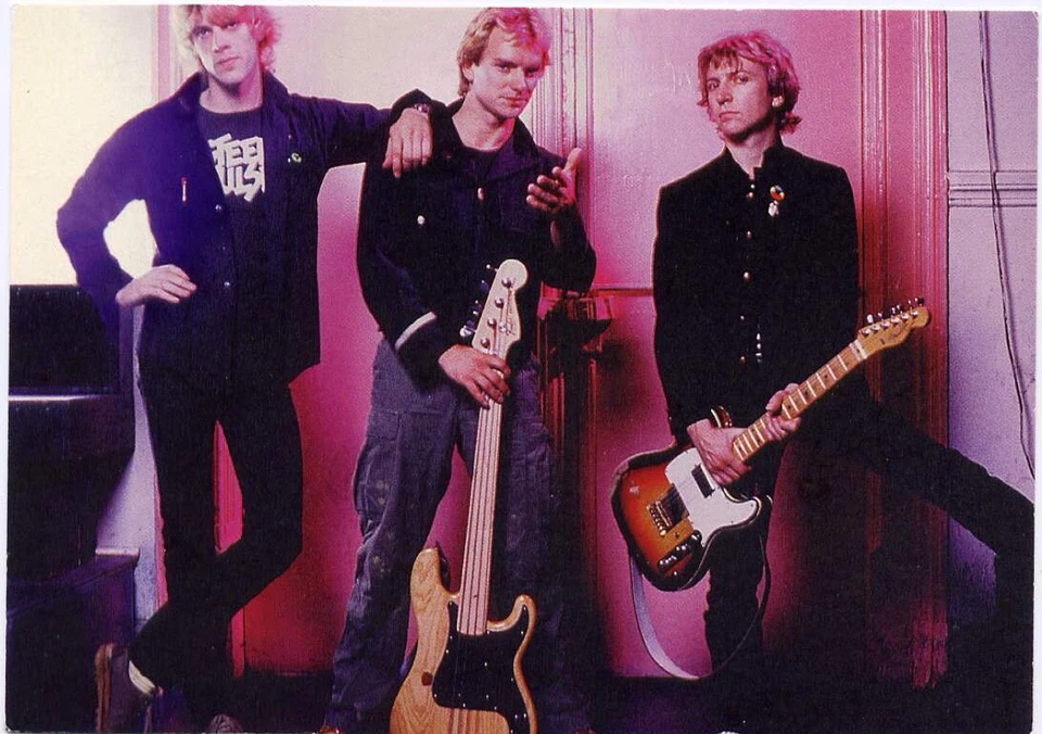 The Police Sting Popular Rock Group POSTCARD - Image 1 of 1