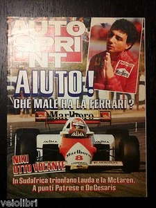 Autosprint anno XXIV n. 15 - 10/16 aprile 1984 - Imagen 1 de 1