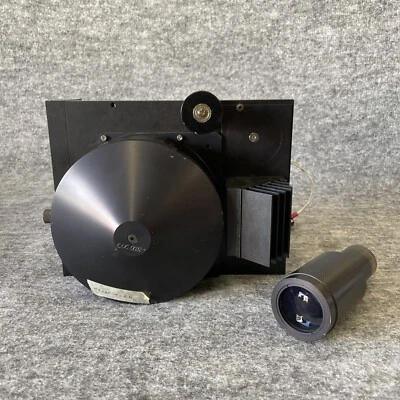 Technical Film Systems TFS 35MM Film Projector Head Assembly  W/ Lens Used - Image 1 of 4