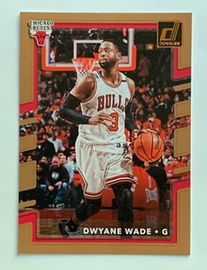 Dwyane Wade 2017-18 Donruss #25 NBA Basketball Miami Heat Chicago Bulls - Picture 1 of 6