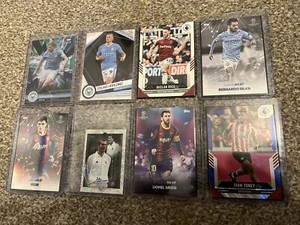 Assorted Football Cards with Numbered Kevin De Bruyne/Rookie Pedri