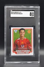 Cristiano Ronaldo Merlin FA Premier League 2005-06 Sticker #309 SGC 8 Manchester