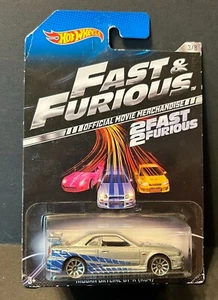 Hot Wheels 2014 NISSAN SKYLINE GT-R R34 FAST & FURIOUS 10SP Walmart Exclusive - Foto 1 di 13