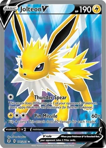 Holofoil - Jolteon V (Full Art) - 177/203 / quasi nuovo / inglese - Foto 1 di 1