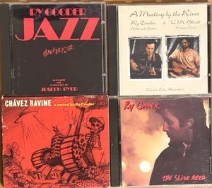 RY COODER - 4 CD LOT - JAZZ/CHAVEZ RVINE/MEETING BY RIVER/SLIDE AREA - CDS - Imagen 1 de 3