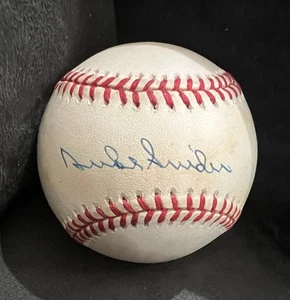 Autografo baseball firmato Duke Snider National League HOF Dodgers - Foto 1 di 6