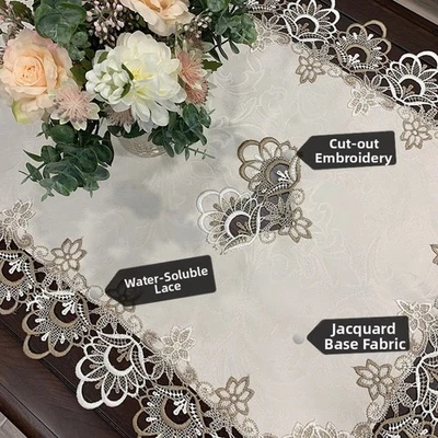 European Tablecloth Dust And Scratch Protection Flexible Home Decoration - Image 1 of 4