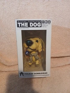 The Dog Artist Collection Holiday Bobblehead Decorazione Natalizia π Nuovo con scatola - Foto 1 di 9