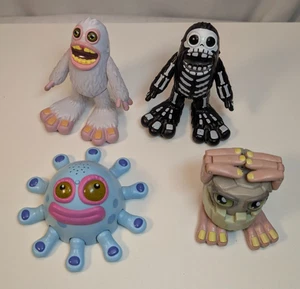 4 figuras interactivas de My Singing Monsters: esqueleto de mammott, emisión del dedo del pie, Noggin - Imagen 1 de 13