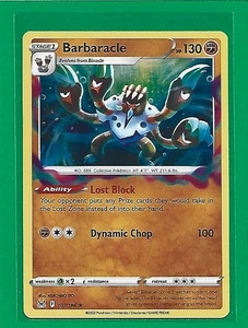 Pokémon TCG SWSH Lost Origin Barbaracle #107/196 Holo Rare - Picture 1 of 2