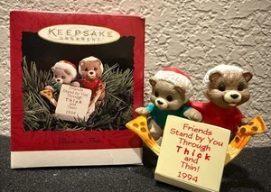 Hallmark Keepsake Christmas Ornament Thick N Thin Clip Ornament 1994 - Picture 1 of 14