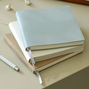 6.5*6.5inch Faux Leather Journal Notebook Lined Paper Writing Diary 200 Pages $ - Picture 1 of 24