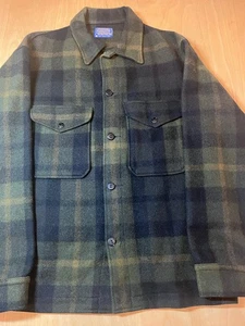 Pendleton Vintage Mens Wool Shirt Jacket, Size M - Picture 1 of 10