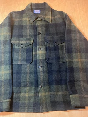 Pendleton Vintage Mens Wool Shirt Jacket, Size M - Image 1 of 4