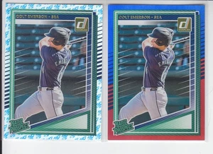2 - 2025 Donruss Colt Emerson Rocket Ship Foil + Red Blue Mariners #180 - Bild 1 von 2