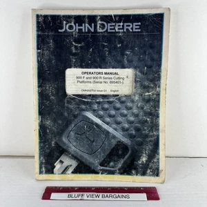 John Deere Operators Manual 900 F And 900 R Series Cutting Platforms. - Picture 1 of 3