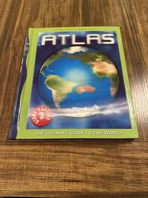 Atlas: The Ultimate Guide to the World + 2x Giant Posters and World Map M Watson Foto 1 de 4
