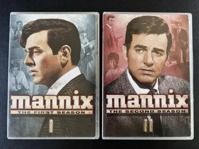 DVD Lot - Mannix Seasons 1 & 2 - Mike Connors Gail Fisher 60s Detective - Image 1 of 4