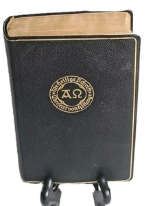 Biblia alemana La Sagrada Escritura Uberfetz Von Hermann cantidad rara Zöfel de colección 1963 - Imagen 1 de 8