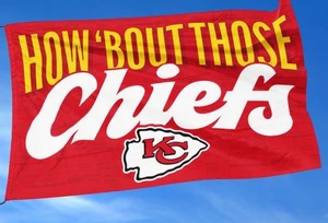 Kansas City Chiefs Kingdom Flag NFL Football McDonald’s 2025 - 2 flags ! - Picture 1 of 2