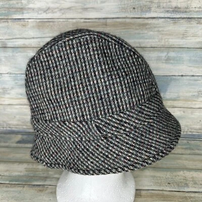 Sombrero cubo de tweed de lana colección Kerry Irlanda 7 3/8? Foto 1 de 4
