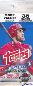 2018 Topps Series 2 Baseball Sealed JUMBO FAT PACK-36 Cards! Ohtani/Acuna RC YR - Picture 1 of 1