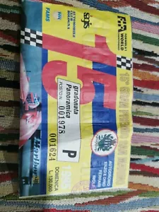 Biglietto Autodromo Dino Ferrari Imola 1995 gradonata panoramica formula uno - Foto 1 di 2