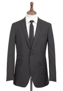 Mens Grey Slim Fit Suit British Tailor - Picture 1 of 12