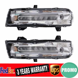 For 2018-2023 Ford Mustang LED Fog Lights w/Sequential Turn Signal + DRL Pairs - Foto 1 di 19