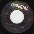 Fats Domino - Fell In Love On Monday 1961 Imperial Rock R&B très bon état joue propre