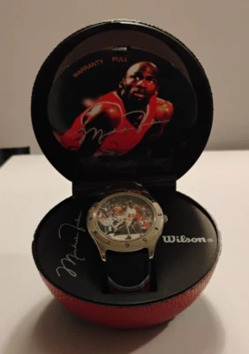 Reloj Michael Jordan #23 1997 Avon Wilson Chicago Bulls nuevo con estuche Foto 1 de 4