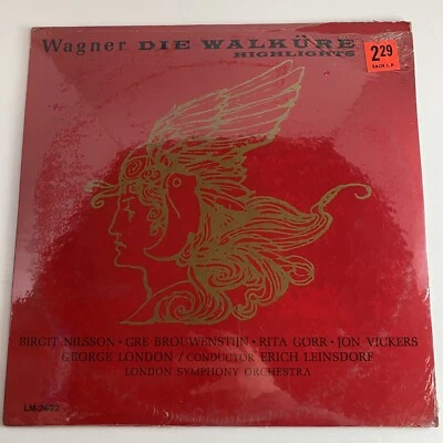 Wagner Die Walkure Highlights 1963 LP Vinyl Record LM-2692 Mono New NOS Sealed - Image 1 of 4