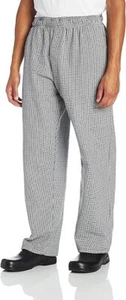DICKIES  UNISEX  BAGGY 3 POCKET CHEF PANTS IN HOUNDSTOOTH IN ALL SIZES #DC11 NEW - Picture 1 of 2