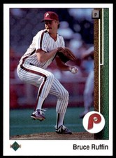 1989 Upper Deck Bruce Ruffin Baseball Cards #319