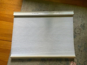 Springs Window Fashion Cordless Cellular Pleated Shade 35"x58" White Lot of 2 - Picture 1 of 5