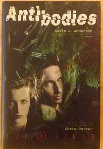 The X-Files Antibodies Hardcover (HC) by Kevin J Anderson NM/VF first printing - Picture 1 of 2