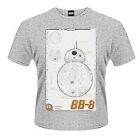 Star Wars The Force Awakens   Bb 8 Manual T Shirt Unisexe Taille S Phm