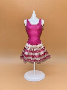 Barbie Life In The Dreamhouse Vestido Rosa Repuesto Muñeca Ropa - Imagen 1 de 18