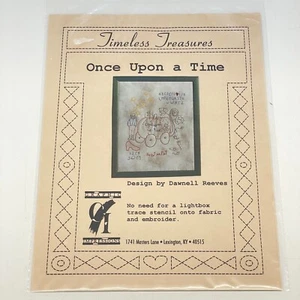 Timeless Treasures Stitchery Quilt Embroidery Sewing Template Once Upon a Time - Picture 1 of 6