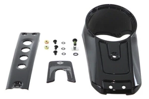 HARLEY OE Softail Deluxe Dash Panel Black fits 2021-2022 FLST, 2021-2022 FXST, - Picture 1 of 4