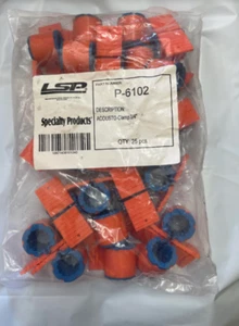 25 Pack LSP 1/2 Inch ACOUSTO-Clamp P-6102 CPVC Copper pipe mount hanger clamp - Picture 1 of 5