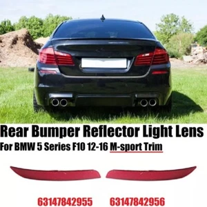 Hinten Stoßstange Reflektor Rücklicht Lampen Für BMW 5 Series F10 (12-16 M-sport - Bild 1 von 20