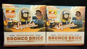 Dr Squatch Bronco Bricc Sapone Corpo Naturale Edizione Limitata - Set di 2 - Foto 1 di 7