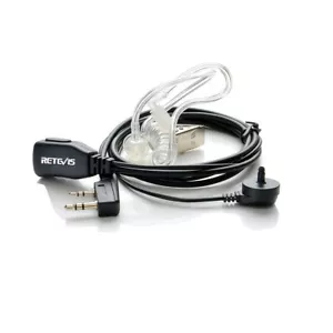 2Pin Mic Headset for Retevis RT22 H777Plus RT27V Baofeng UV5R Kenwood - Picture 1 of 9